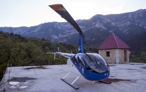 Аренда вертолета в Ялте Robinson. (Крым) | Полет на вертолете